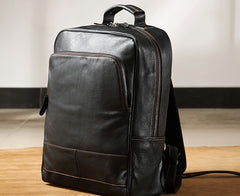 Handmade Leather Mens Cool Backpack Sling Bag Large Travel Bag Hiking Bag for Men
