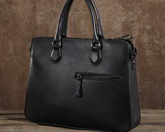 Handmade Leather Mens Cool Messenger Bag Briefcase Work Bag Business Bag Laptop Bag for men