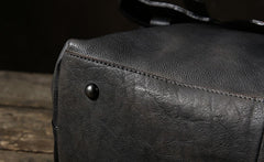 Handmade Leather Mens Cool Messenger Bag Briefcase Work Bag Business Bag Laptop Bag for men