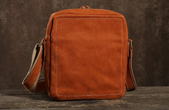 Handmade Leather Mens Cool Shoulder Bag Messenger Bag Chest Bag Bike Bag Cycling Bag for men