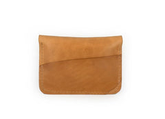 Handmade Leather Mens Front Pocket Wallet Card Wallets Small Change Wallets for Men - iwalletsmen