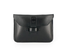 Handmade Leather Mens Front Pocket Wallet Card Wallets Small Change Wallets for Men - iwalletsmen