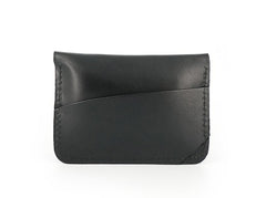 Handmade Leather Mens Front Pocket Wallet Card Wallets Small Change Wallets for Men - iwalletsmen