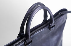 Handmade Leather Mens Tote Bag Cool Messenger Bag Tote Bag Handbag Shoulder Bag for men