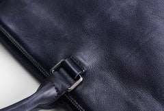 Handmade Leather Mens Tote Bag Cool Messenger Bag Tote Bag Handbag Shoulder Bag for men