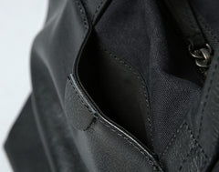 Handmade Leather Mens Tote Bag Cool Messenger Bag Tote Bag Handbag Shoulder Bag for men