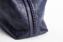 Handmade Leather Mens Tote Bag Cool Messenger Bag Tote Bag Handbag Shoulder Bag for men