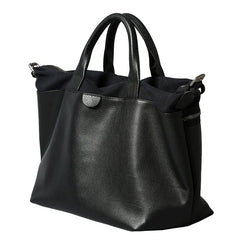 Handmade Leather Mens Tote Bag Cool Messenger Bag Tote Bag Handbag Shoulder Bag for men