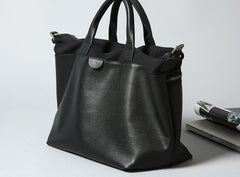 Handmade Leather Mens Tote Bag Cool Messenger Bag Tote Bag Handbag Shoulder Bag for men
