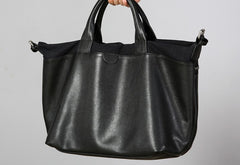 Handmade Leather Mens Tote Bag Cool Messenger Bag Tote Bag Handbag Shoulder Bag for men