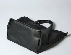 Handmade Leather Mens Tote Bag Cool Messenger Bag Tote Bag Handbag Shoulder Bag for men
