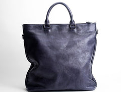 Handmade Leather Mens Tote Bag Cool Messenger Bag Tote Bag Handbag Shoulder Bag for men