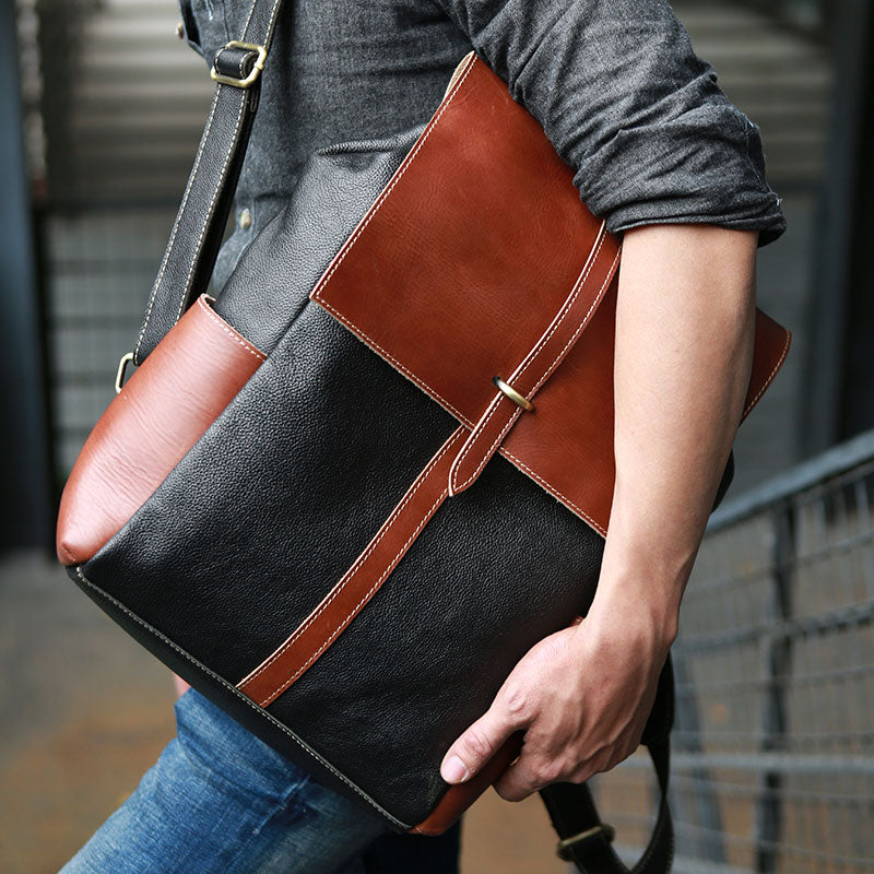 Handmade Mens Leather Backpacks Cool Travel Backpacks Laptop Backpack for men - iwalletsmen