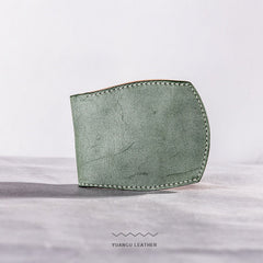 Handmade Vintage Leather Mens Small Wallet Bifold Wallet for Men - iwalletsmen