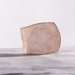 Handmade Vintage Leather Mens Small Wallet Bifold Wallet for Men - iwalletsmen