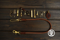Handmade Vintage Leather Mens Wallet Chain Biker Wallet Chain Pants Chain For Men - iwalletsmen