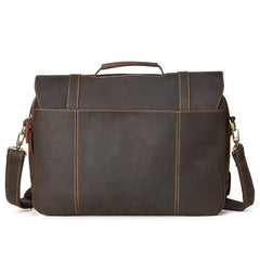 LEATHER MENS BRIEFCASE MESSENGER BAG WORK BAG Handbag FOR MEN - iwalletsmen