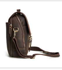 LEATHER MENS BRIEFCASE MESSENGER BAG WORK BAG Handbag FOR MEN - iwalletsmen