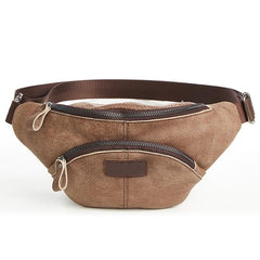 LEATHER MENS FANNY PACK FOR MEN BUMBAG Vintage WAIST BAGs - iwalletsmen
