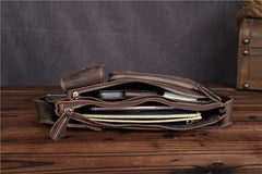 LEATHER MENS FANNY PACK FOR MEN BUMBAG Vintage WAIST BAG - iwalletsmen