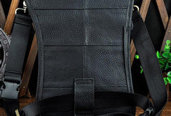 LEATHER MEN FANNY PACK SMALL WAIST BAG HIP PACK BELT BAG BUMBAG FOR MEN - iwalletsmen