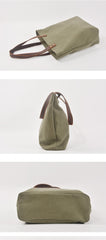 Green Large Canvas Womens Mens Tote Bag Shoulder Bag Tote Purse For Women - iwalletsmen
