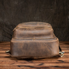 Cool MENS LEATHER CHEST BAGS SLING BAGs ONE SHOULDER BACKPACK FOR MEN - iwalletsmen