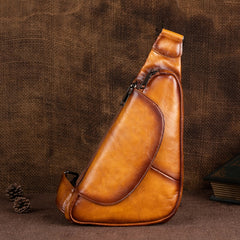 Leather Sling Bag For Men 