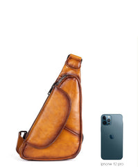 Leather Sling Bag For Men 