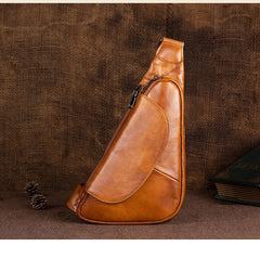 Leather Sling Bag For Men 