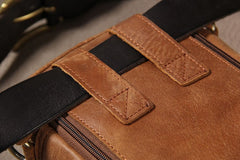 Leather Belt Pouch Mens Small Cases Waist Bag Hip Pack Fanny Pack for Men