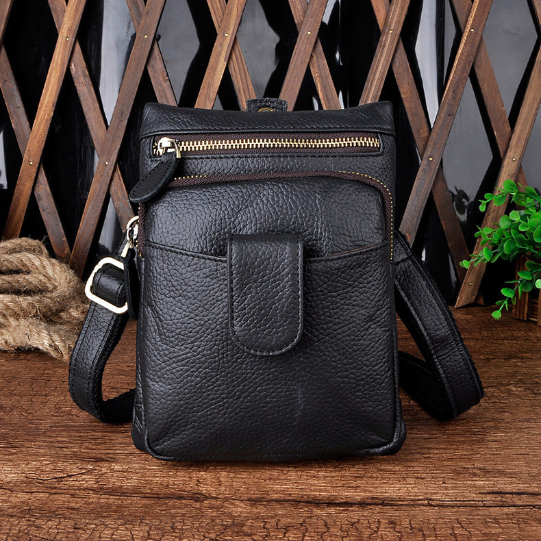 Leather hotsell pouch men