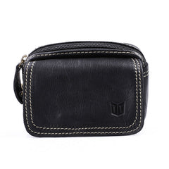 Leather Belt Pouch Mens Small Waist Cases Waist Bag for Men