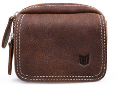 Leather Belt Pouch Mens Small Waist Cases Waist Bag for Men