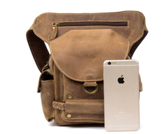 Leather Belt Pouch Mens Waist Bag Bet Tool Bag BUMBAG for Men