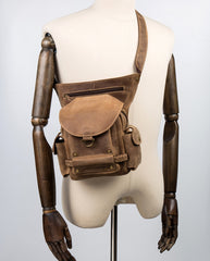 Leather Belt Pouch Mens Waist Bag Bet Tool Bag BUMBAG for Men