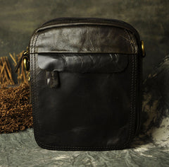 Leather Belt Pouch Mens Waist Bag Shoulder Bag for Men