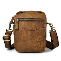 Leather Belt Pouch Mens Waist Bag Shoulder Bag for Men - iwalletsmen