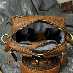 Leather Belt Pouch Mens Waist Bag Shoulder Bag for Men - iwalletsmen