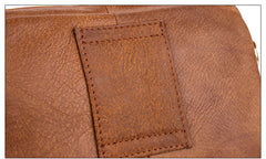 Leather Belt Pouch Mens Waist Bag Shoulder Bag for Men