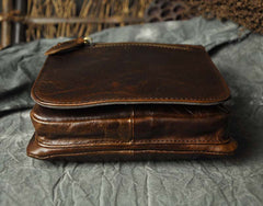 Leather Belt Pouch Mens Waist Bag Shoulder Bag for Men