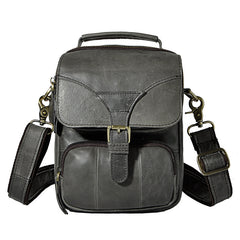 Leather Belt Pouch Mens Waist Bag Shoulder Bag for Men