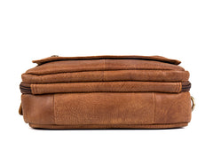 Leather Belt Pouch Mens Waist Bag Shoulder Bag for Men