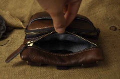 Leather Belt Pouch Mens Waist Bag Shoulder Bag for Men