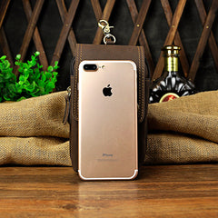 cell phone belt loop holster Leather Belt Pouch Mens Leather Phone Holster Belt Holster For Phone Leather Cell Phone Holster 