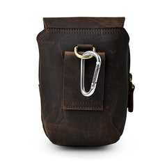 Vintage Leather Cigarette Cases Belt Pouch for Men Waist Bags BELT BAG For Men - iwalletsmen