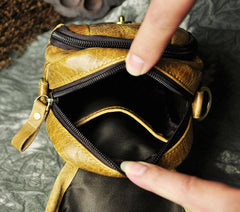 Cool Leather Belt Pouch for Men CELL PHONE HOLSTER Waist Bags BELT BAG For Men - iwalletsmen
