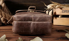 Leather Belt Pouch for Men Waist Bag BELT BAG Cell Phone Holsters Shoulder Bag For Men - iwalletsmen