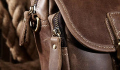 Leather Belt Pouch for Men Waist Bag BELT BAG Cell Phone Holsters Shoulder Bag For Men - iwalletsmen