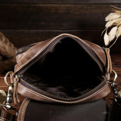 Leather Belt Pouch for Men Waist Bag BELT BAG Cell Phone Holsters Shoulder Bag For Men - iwalletsmen